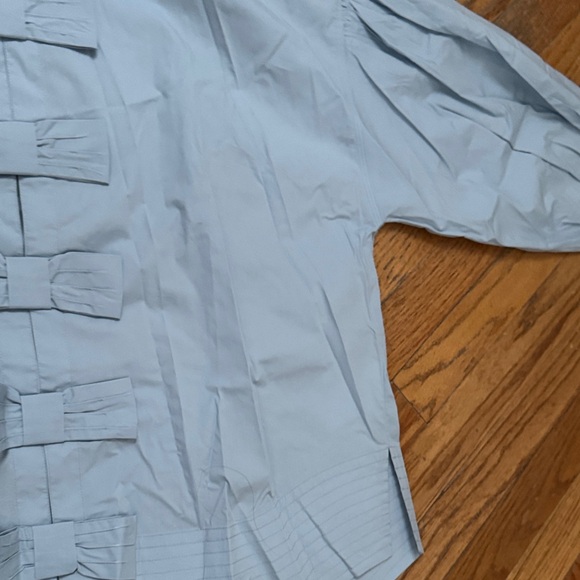 FARM Rio Light Blue Button Down Shirt - Picture 6 of 6